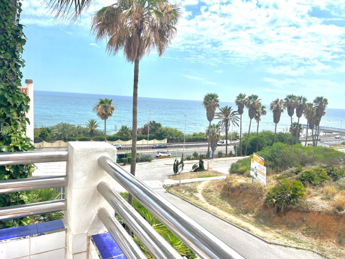 Fabulous Vacation In A 2 Bedroom Townhouse With 2 Terraces Overlooking The Sea, Suitable For 6 People 3 Swimming Pools Tennis And 200 Mts From The Sea El Faro Kültér fotó